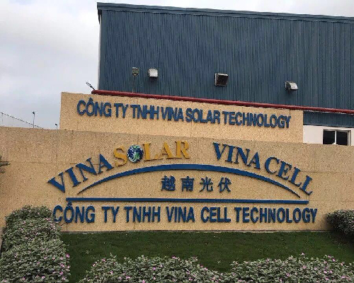 Nhà máy Vinasolar Việt Nam – KCN Vân Trung, tỉnh Bắc Giang